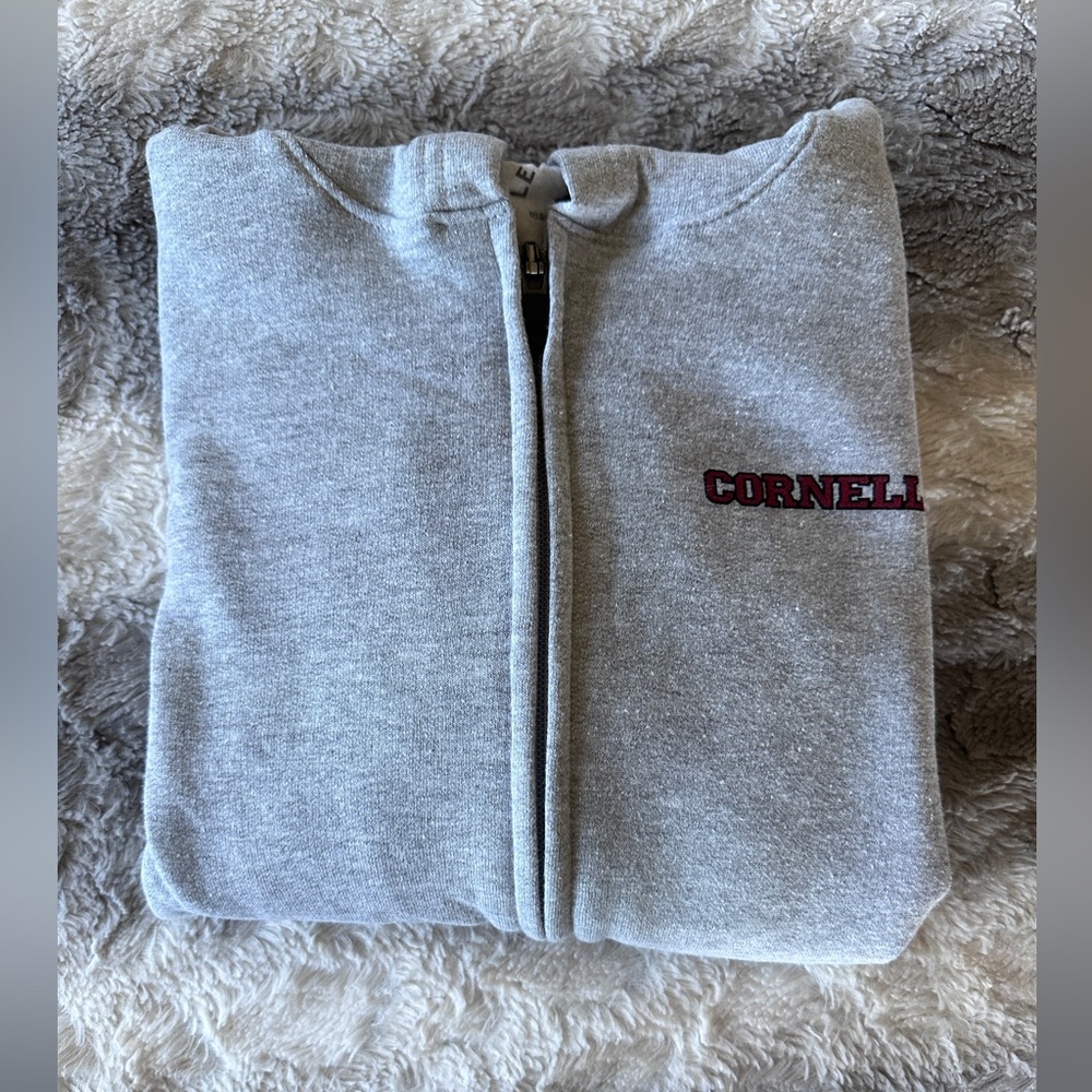 Cornell Grey Zip Up Kids